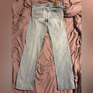 American Eagle Outfitters Skinny Super  Stretch Light Blue Jeans
